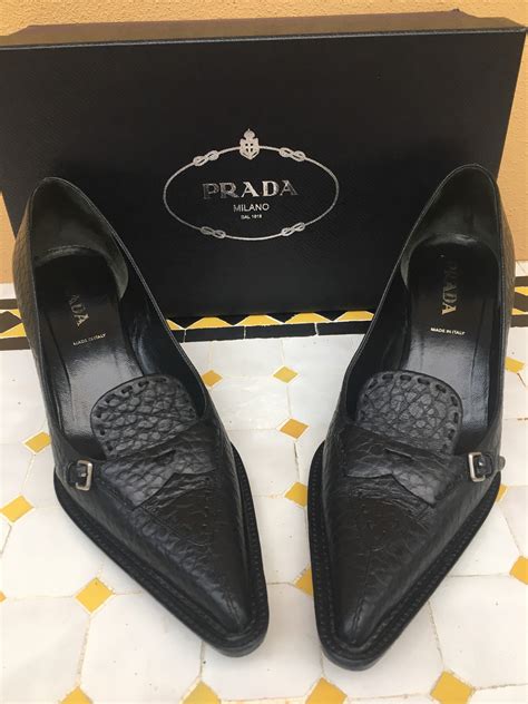 prada shoes 1980s|original prada shoes.